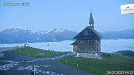 Archiv Foto Webcam Aussicht auf die Schmitten Kapelle 03:00