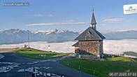 Archiv Foto Webcam Aussicht auf die Schmitten Kapelle 06:00