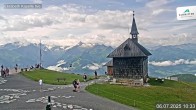 Archiv Foto Webcam Aussicht auf die Schmitten Kapelle 09:00