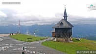 Archiv Foto Webcam Aussicht auf die Schmitten Kapelle 17:00