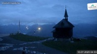 Archiv Foto Webcam Aussicht auf die Schmitten Kapelle 03:00