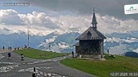 Archiv Foto Webcam Aussicht auf die Schmitten Kapelle 09:00