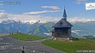 Archiv Foto Webcam Aussicht auf die Schmitten Kapelle 07:00