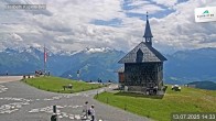 Archiv Foto Webcam Aussicht auf die Schmitten Kapelle 13:00