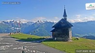 Archiv Foto Webcam Aussicht auf die Schmitten Kapelle 17:00