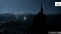 Archived image Webcam View Chapel Schmitten 01:00