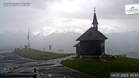 Archived image Webcam View Chapel Schmitten 09:00