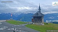 Archived image Webcam View Chapel Schmitten 19:00