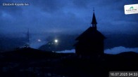 Archiv Foto Webcam Aussicht auf die Schmitten Kapelle 03:00