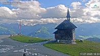 Archiv Foto Webcam Aussicht auf die Schmitten Kapelle 17:00