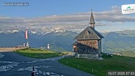 Archiv Foto Webcam Aussicht auf die Schmitten Kapelle 06:00