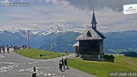 Archiv Foto Webcam Aussicht auf die Schmitten Kapelle 11:00