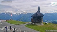 Archiv Foto Webcam Aussicht auf die Schmitten Kapelle 15:00