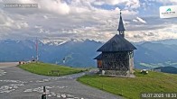 Archiv Foto Webcam Aussicht auf die Schmitten Kapelle 17:00