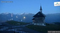 Archiv Foto Webcam Aussicht auf die Schmitten Kapelle 03:00