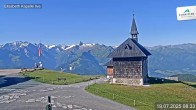 Archiv Foto Webcam Aussicht auf die Schmitten Kapelle 07:00