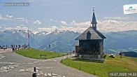 Archiv Foto Webcam Aussicht auf die Schmitten Kapelle 13:00