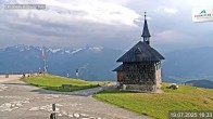 Archiv Foto Webcam Aussicht auf die Schmitten Kapelle 17:00