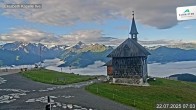 Archiv Foto Webcam Aussicht auf die Schmitten Kapelle 06:00