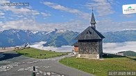 Archiv Foto Webcam Aussicht auf die Schmitten Kapelle 07:00