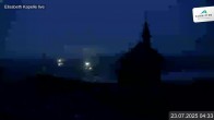 Archiv Foto Webcam Aussicht auf die Schmitten Kapelle 03:00