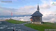 Archiv Foto Webcam Aussicht auf die Schmitten Kapelle 06:00