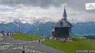 Archiv Foto Webcam Aussicht auf die Schmitten Kapelle 11:00