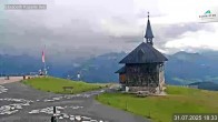 Archiv Foto Webcam Aussicht auf die Schmitten Kapelle 17:00