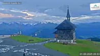 Archived image Webcam View Chapel Schmitten 19:00