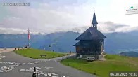 Archiv Foto Webcam Aussicht auf die Schmitten Kapelle 15:00