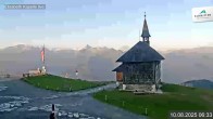 Archiv Foto Webcam Aussicht auf die Schmitten Kapelle 05:00