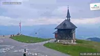 Archiv Foto Webcam Aussicht auf die Schmitten Kapelle 19:00
