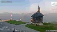 Archiv Foto Webcam Aussicht auf die Schmitten Kapelle 06:00