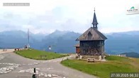 Archiv Foto Webcam Aussicht auf die Schmitten Kapelle 05:00