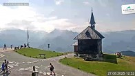 Archiv Foto Webcam Aussicht auf die Schmitten Kapelle 11:00