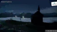 Archiv Foto Webcam Aussicht auf die Schmitten Kapelle 23:00