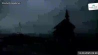 Archiv Foto Webcam Aussicht auf die Schmitten Kapelle 23:00