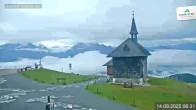 Archiv Foto Webcam Aussicht auf die Schmitten Kapelle 05:00