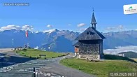 Archiv Foto Webcam Aussicht auf die Schmitten Kapelle 08:00