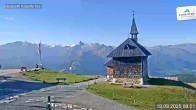 Archiv Foto Webcam Aussicht auf die Schmitten Kapelle 08:00