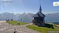 Archiv Foto Webcam Aussicht auf die Schmitten Kapelle 11:00