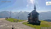 Archiv Foto Webcam Aussicht auf die Schmitten Kapelle 13:00