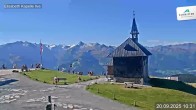 Archiv Foto Webcam Aussicht auf die Schmitten Kapelle 09:00