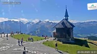 Archiv Foto Webcam Aussicht auf die Schmitten Kapelle 11:00
