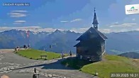 Archiv Foto Webcam Aussicht auf die Schmitten Kapelle 15:00