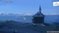 Archiv Foto Webcam Aussicht auf die Schmitten Kapelle 05:00