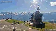 Archiv Foto Webcam Aussicht auf die Schmitten Kapelle 13:00