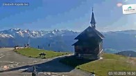 Archiv Foto Webcam Aussicht auf die Schmitten Kapelle 15:00