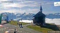 Archiv Foto Webcam Aussicht auf die Schmitten Kapelle 11:00
