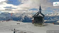 Archiv Foto Webcam Aussicht auf die Schmitten Kapelle 09:00